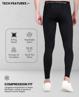 Men's Compression Skinny Fit Leggings - Tights