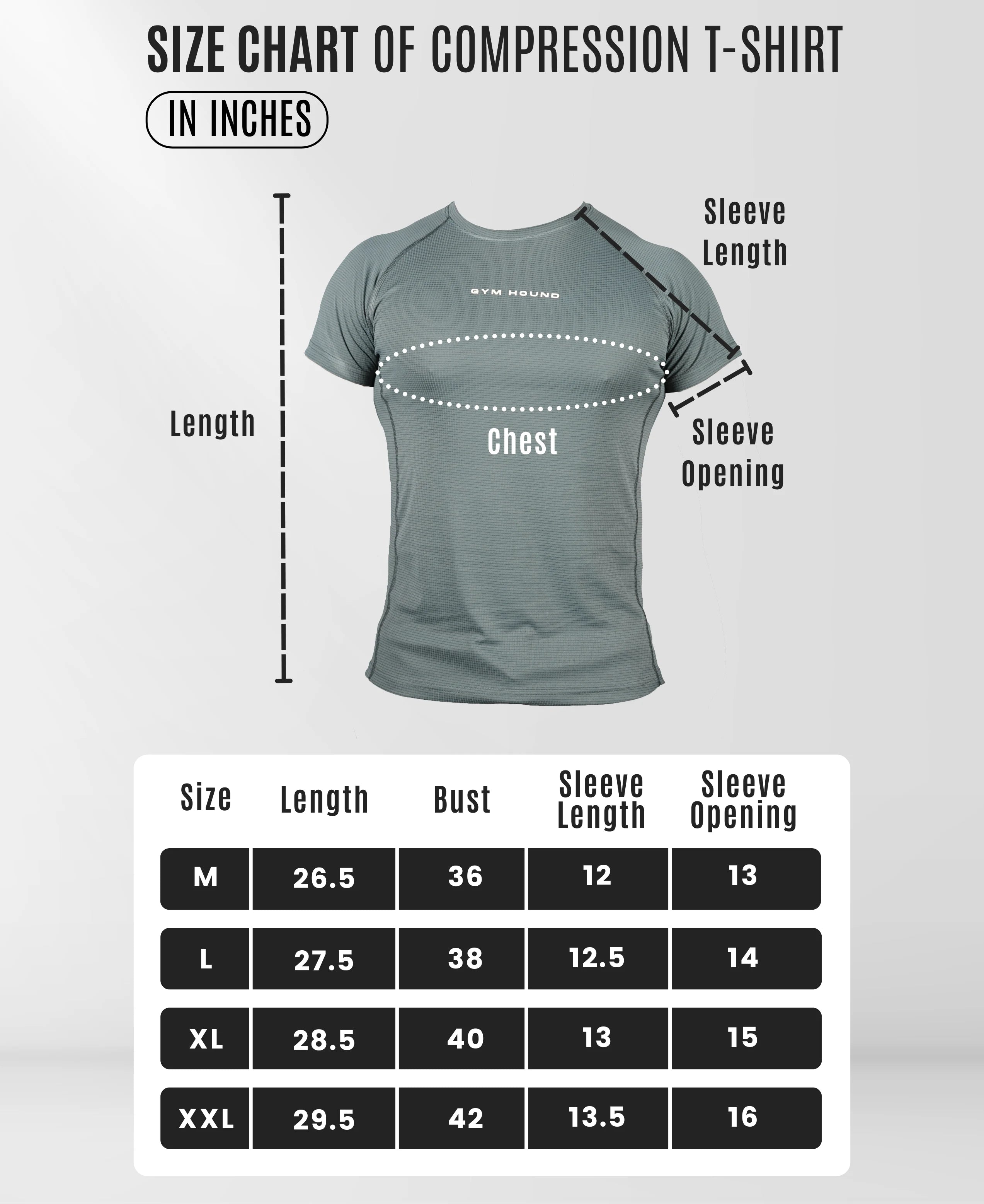 Men's Polyester Regular Fit T-Shirt - Graphite Grey