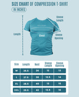 Men's Polyester Regular Fit T-Shirt - Teal Blue
