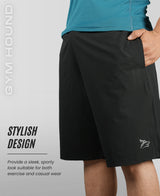 Men's Running & Sports Shorts - Black
