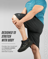 Men's Running & Sports Shorts - Black