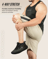 Men's Running & Sports Shorts - Khaki