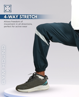 Tapered Fit Gym Lower for Men's - Navy