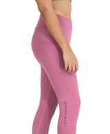 Women's High Rise Stretchable Ankle Length Slim Fit Gym Legging - Pink Color